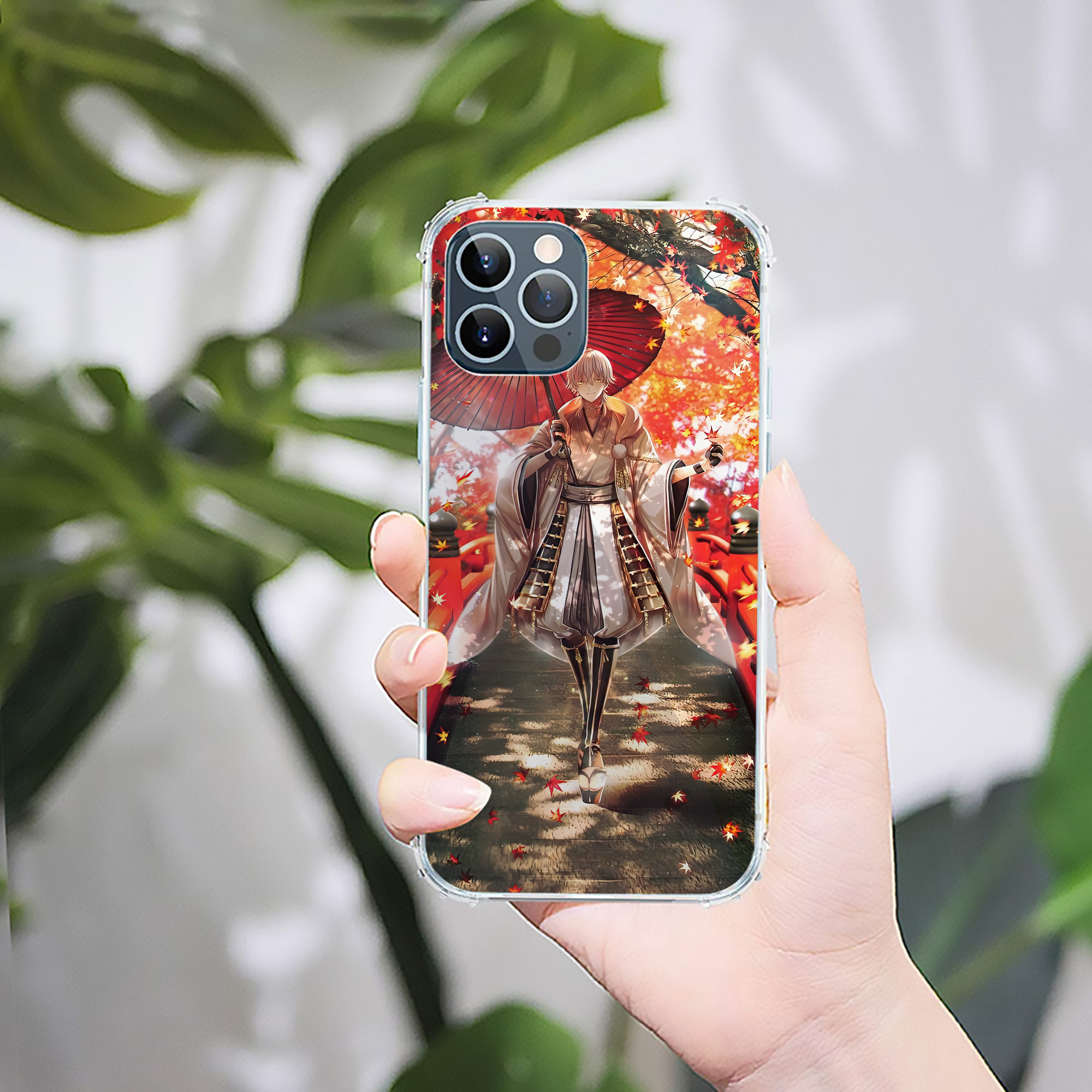 （画像用） 刀剣乱舞 Touken Ranbu 【iPhone 12シリーズ対応】透明スマホケース（クリアソフトケース）